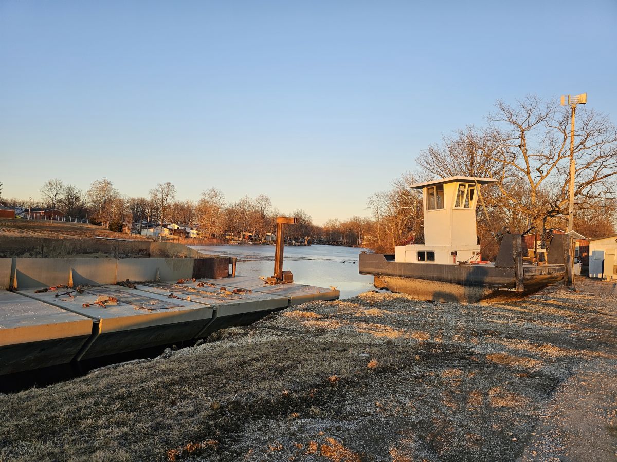 Dredge and lake